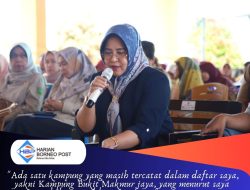 Bukit Makmur Jaya Masih Gelap, Syarifatul angkat bicara di Musrenbang