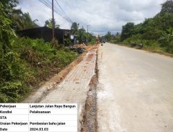 Peningkatan Jalan Teluk Semangka, Perbaikan Jalan dan Penambahan Drainase