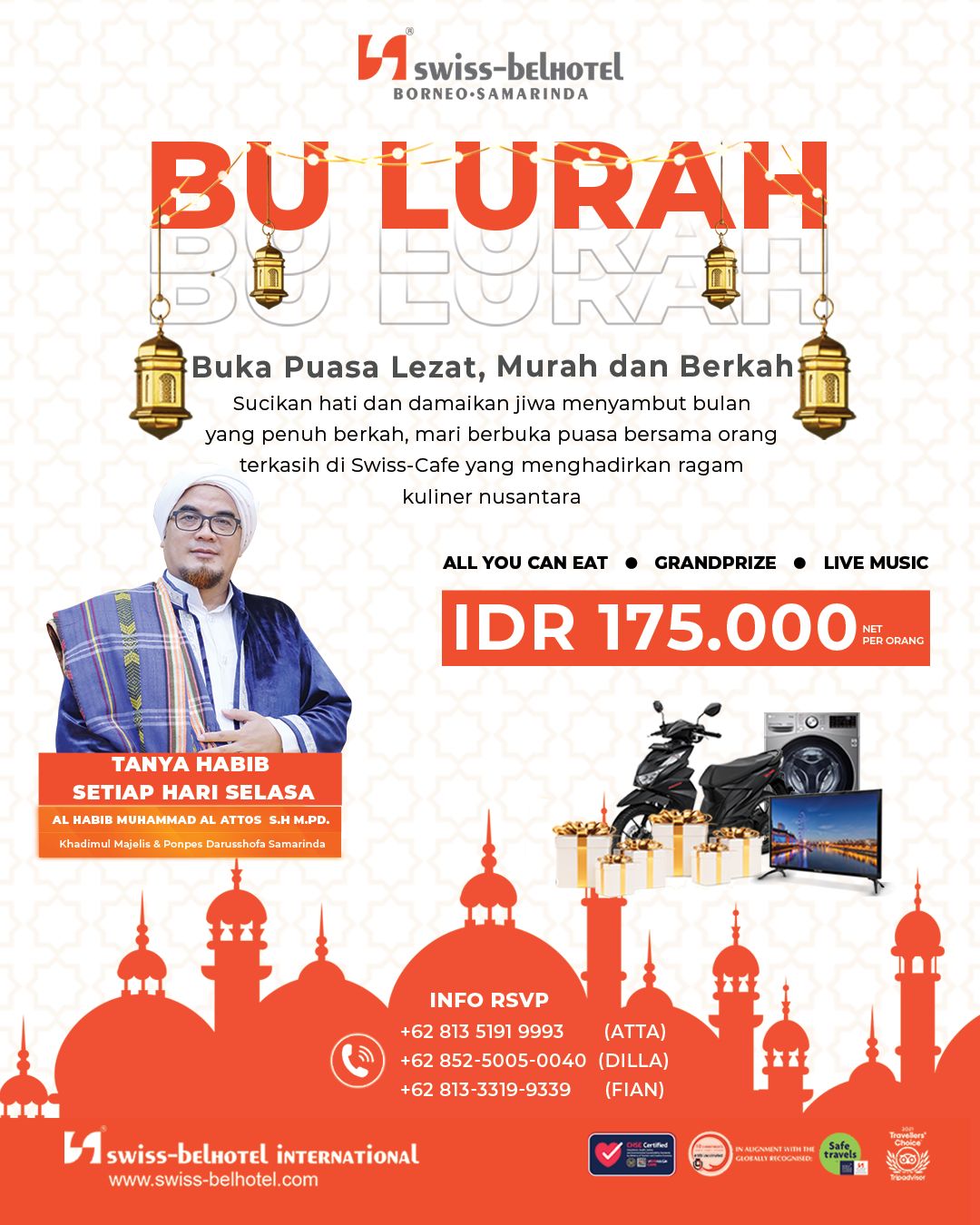 Ada Bu Lurah di Swiss-Cafe sepanjang Ramadhan - Harian Borneo Post