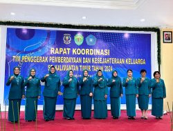 Ketua TP PKK Berau, Sri Aslinda Gamalis, Hadiri Rakor PKK kaltim si Bontang