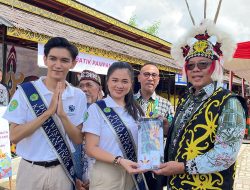Duta Pariwisata Kaltim Daftarkan HAKI untuk Batik Pampang 2024