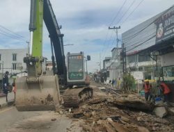 Percantik Wajah Kota, DPUPR Berau Kebut Pengerjaan Revitalisasi Gorong-gorong da Trotoar