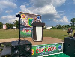 Membuka Turnamen Mini Soccer di Merancang Ilir, Bupati Berharap Jaga Sportivitas dalam Bertanding