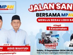 MP-AW Gelar Jalan Sehat di 5 Kecamatan