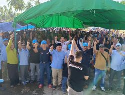 Jumpai Warga Kampung Tanjung Parepat, Paslon Nomor Urut 01 MP-AW Paparkan Proker Bangun Pariwisata