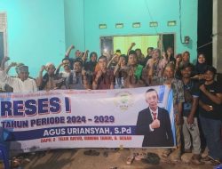 Beberapa Aspirasi Warnai Reses Agus Uriansyah di Merancang Ilir