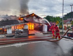 Satu Ruko Ludes Dilahap Si Jago Merah