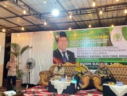Gelar Sosper Diawal Tahun, Husien Djufrie Paparkan Pentingnya 4 Pilar Utama Perda No. 2 Tahun 2022