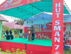 HUT ke-16 SMAN 7 Berau: Tampilkan Kreativitas Tanpa Batas dan Semangat Sportivitas