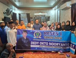 Menggelar Reses Di Dapilnya, Dedy Okto Sebut Akan Kawal Aspirasi Yang Terjaring