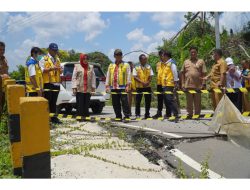 Bupati Berau Tinjau Langsung Beberapa Titik Ruas Jalan Rusak Berau-Bulungan