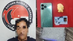 Satresnarkoba Berau Tangkap Pria Bawa 25 Gram Sabu di Sambaliung