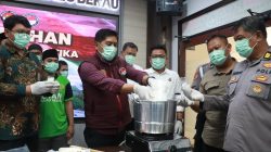 Musnahkan 1,5 Kilogram Sabu, Polres Berau Tegaskan Komitmen Perangi Narkoba