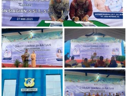 Pisah Sambut Kepala Kantor KSOP Kelas III Sampit Capt Muhammad Hermawan (Pejabat Lama) Kepada Hotman Siagian (Pejabat Baru)