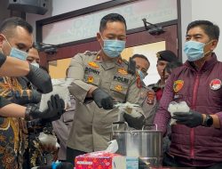 Polres Berau Musnahkan Narkotika 1,8 KG: Tegaskan Perang Tanpa Akhir Terhadap Narkoba