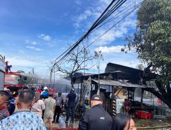 Tiga Bangunan di Sambaliung Ludes Terbakar, Diduga Berasal dari Bengkel