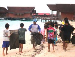 Siap Bangun TPS3R, Pulau Derawan Inisiasi Pengelolaan Sampah Berkelanjutan