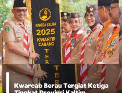 Kwarcab Berau Tergiat Ketiga Tingkat Kaltim