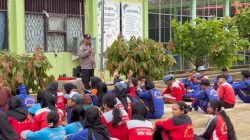 Polsek Segah Edukasi Pelajar SMKN 5 Berau tentang Bijak Bermedia Sosial