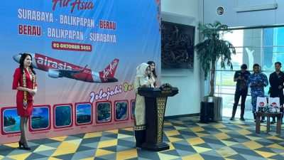 AirAsia Resmi Mendarat di Berau, Sri Juniarsih: Momentum Kebangkitan Wisata Bumi Batiwakkal