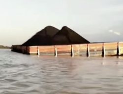 Kapal Pengangkut Batubara Alami Kandas di Perairan Sukan, Tidak Ganggu Jalur Pelayaran