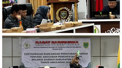 Bupati Sri Juniarsih Sampaikan RAPBD 2026, Pemkab Berau Hadapi Tahun Anggaran Tersulit