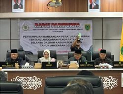 RAPBD 2026 Resmi Disampaikan, DPRD Berau Dorong Pembahasan Tepat Waktu