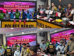 Polres Berau Musnahkan 1,3 Kg Sabu dari 8 Kasus, Wakapolres: Bukti Komitmen Perang Total terhadap Narkoba