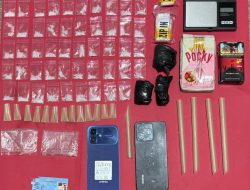 59 Paket Sabu Disita, Pria di Gunung Tabur Diciduk Polisi