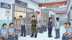 Razia Gabungan di Rutan Tanjung Redeb, TNI-Polri Pastikan Hunian Warga Binaan Bersih dari Barang Terlarang