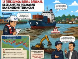 Pelayaran Terganggu, KUPP Ungkap 12 Titik Pendangkalan di Sungai Berau