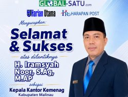 Manajemen HarianBorneoPost.com Ucapkan Selamat atas Pelantikan Kepala Kemenag Malinau