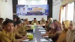 179 Aparatur Kampung di Pesisir Berau Jalani Tes Urine, Pemkab Perkuat Benteng Antinarkoba