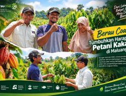 Berau Coal Tumbuhkan Harapan Petani Kakao di Maluang